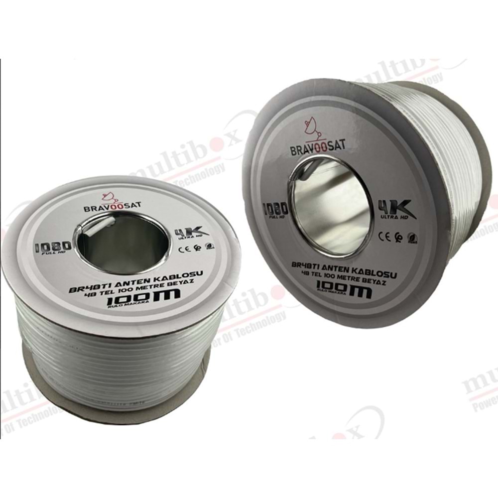 48 TEL ANTEN KABLOSU GOLD RG6/U4