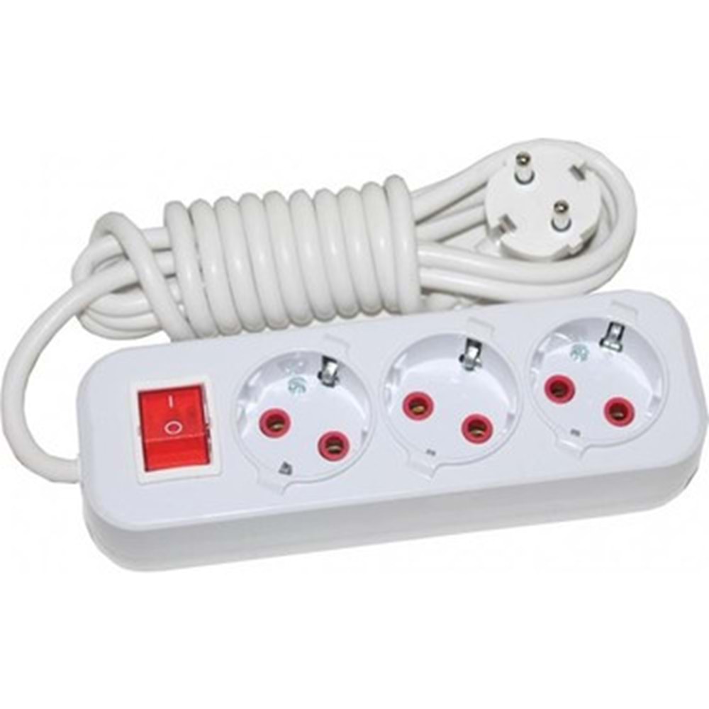 5 METRE ANAHTARLI GRUP PRİZ