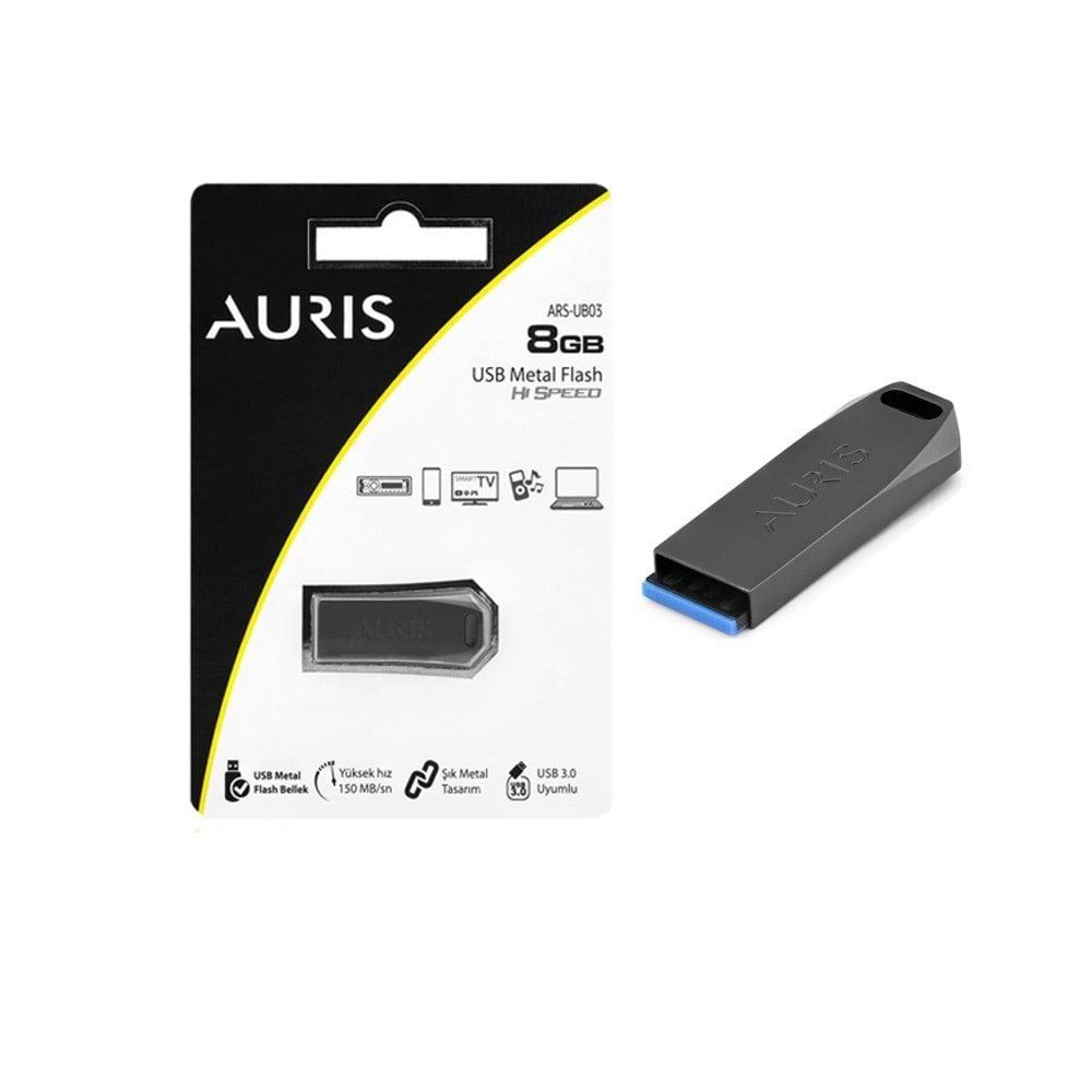 AURIS 8 GB METAL USB 3.0 FLASH