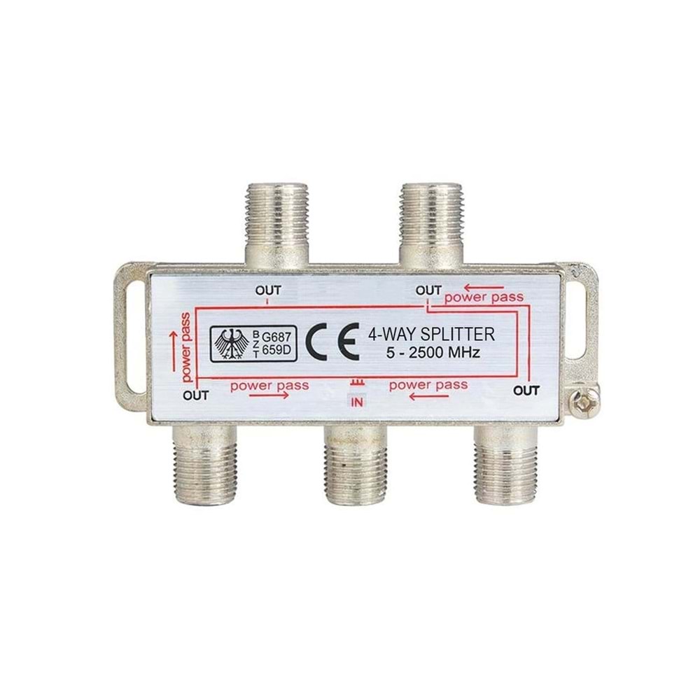 IRONSTAR 1/4 SPLITTER 5-2500MHZ