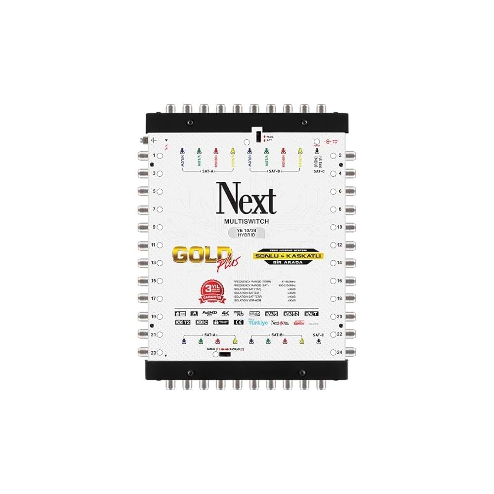 NEXT YE-10/48 HYBRID SONLU/KASKATLI (ADAPTÖR DAHİL) SANTRAL