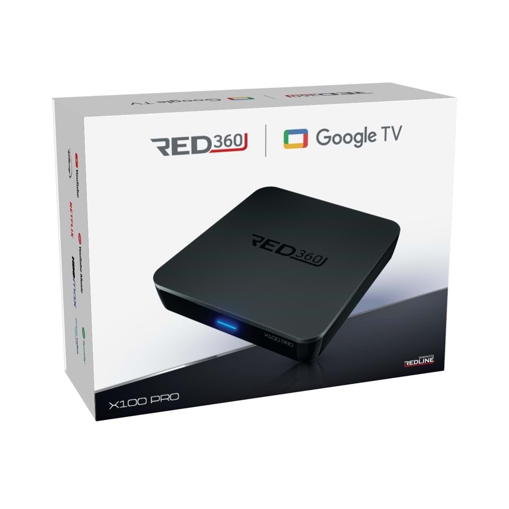 RED360 X100 Pro GoogleTV