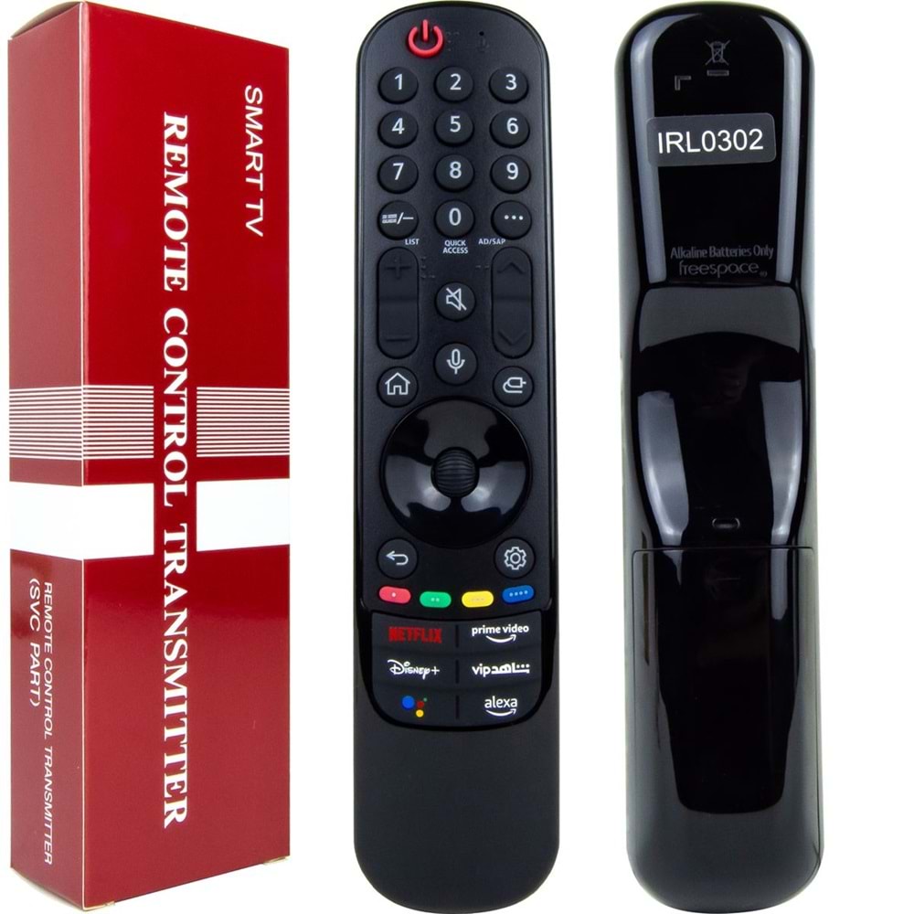 IRL0302 2022 LG UQ-QNED VE OLED SERİ UYUMLU LCD KUMANDA