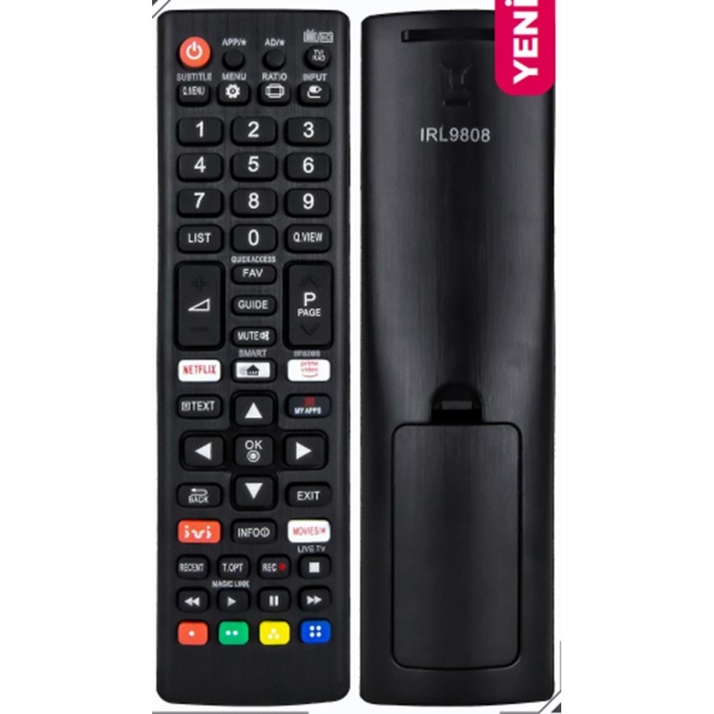 IRL9808 LCD-TV KUMANDA LG 3D