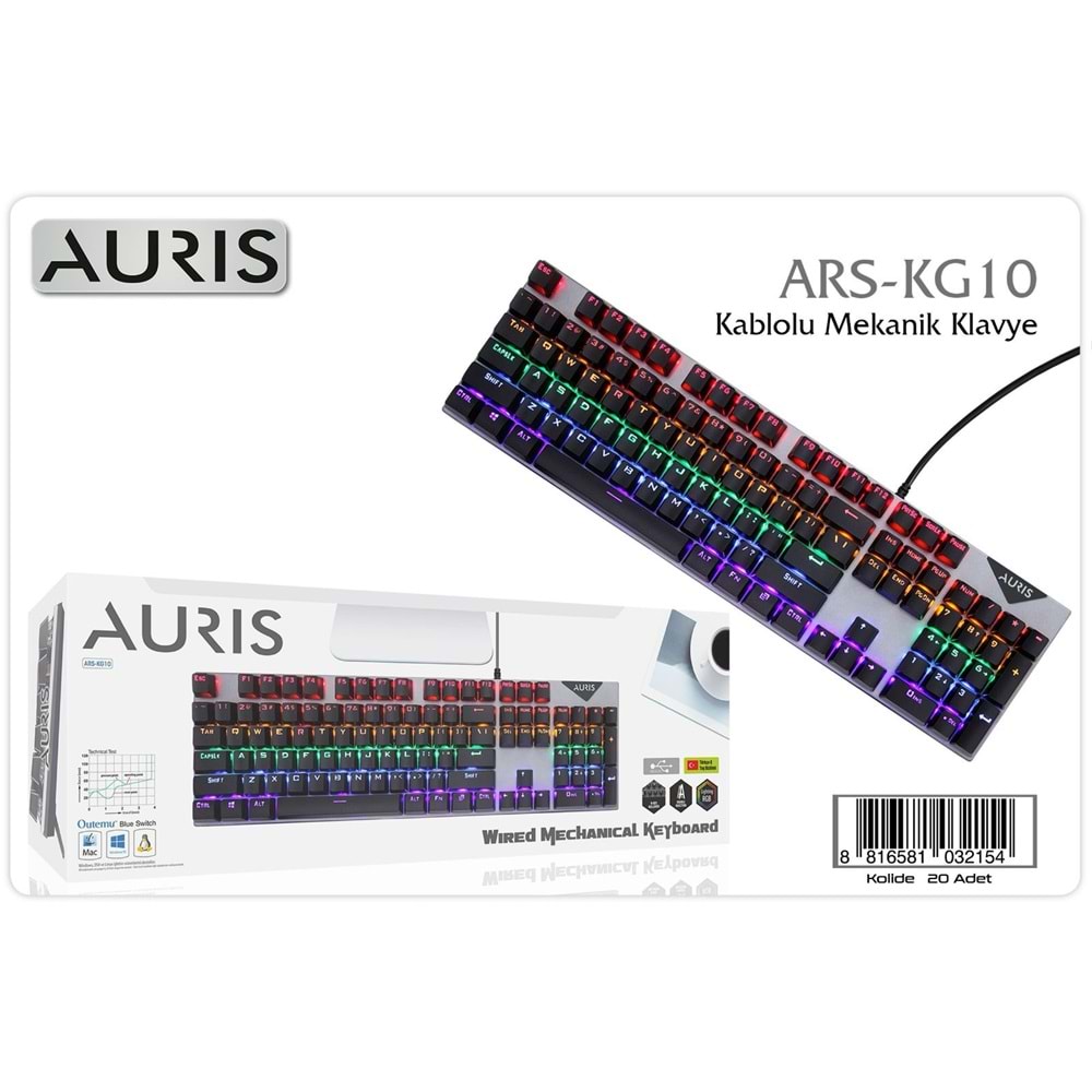 KG10 KABLOLU MEKANIK KLAVYE