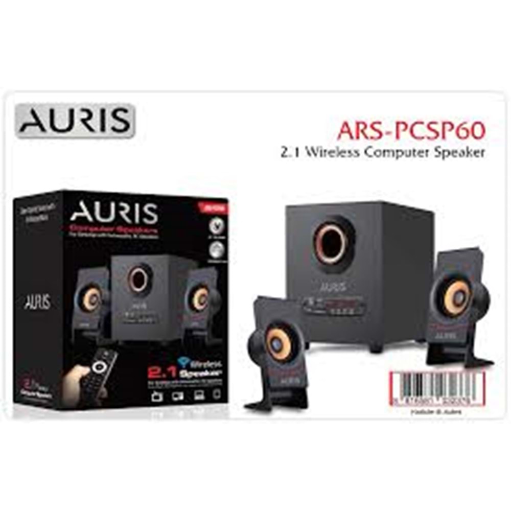 AURIS PCSP60 2+1 WIRELESS SPEAKER
