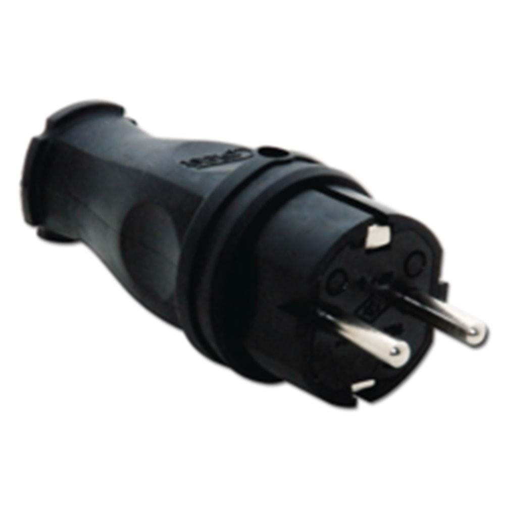 TOPRAKLI KAUÇUK SİYAH ERKEK FİŞ