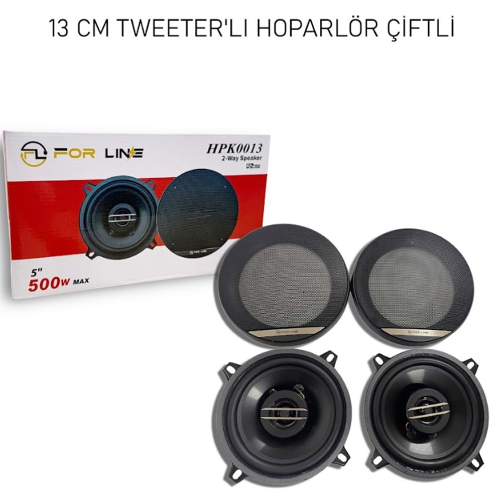13CM TWEETER HOPARLÖR ÇİFTLİ HPK0013