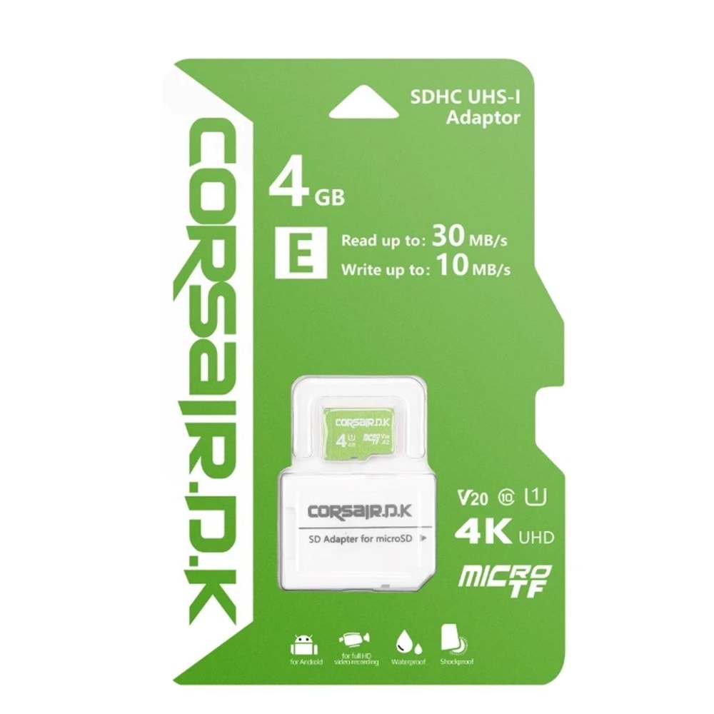 4GB MİCRO HAFIZA KARTI ST19879