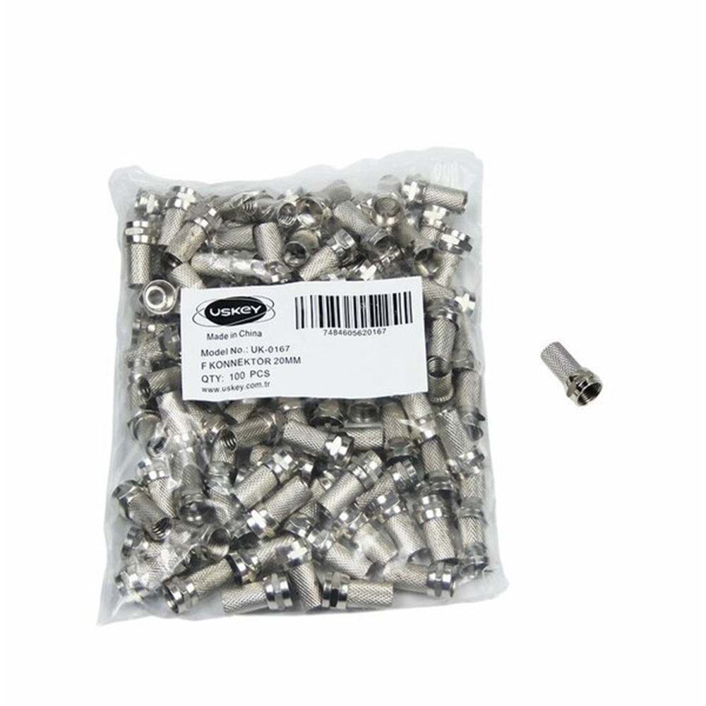 RG6 F KONNEKTÖR 20 MM UK-0167