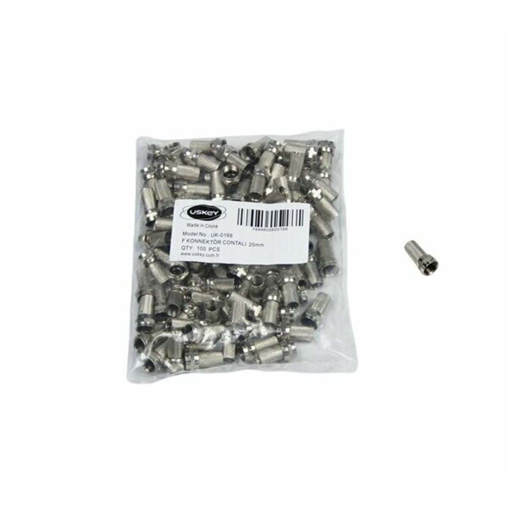 RG-6 F KONNEKTÖR CONTALI 20 MM UK-0166