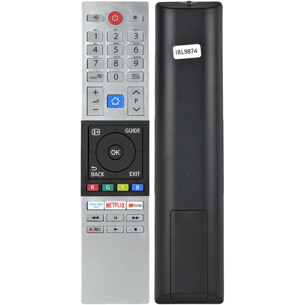 IRL9874 TOSHIBA LCD NETFLIX YOUTUBE