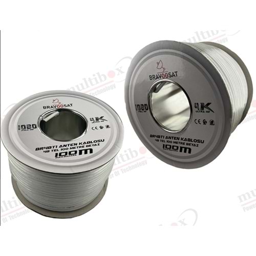 48 TEL ANTEN KABLOSU GOLD RG6/U4