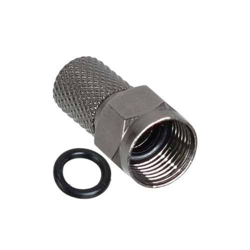 F KONNEKTÖR RG 6 SİYAH CONTALI