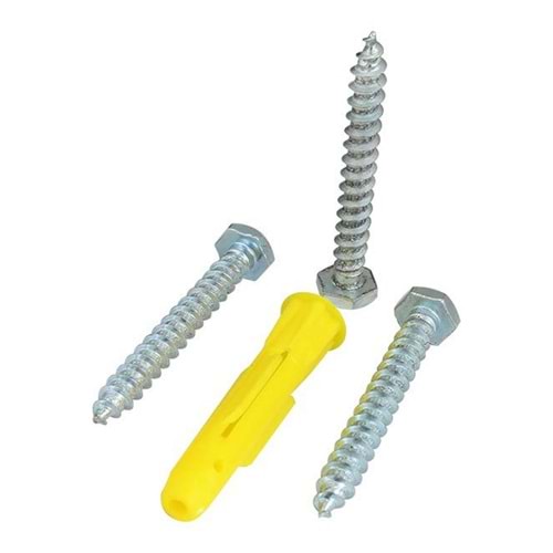 ROKET DÜBEL+ VİDA (100 ADET)