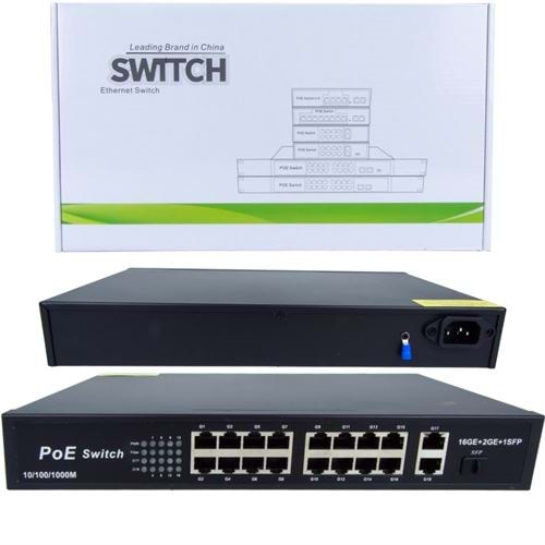 IRON SMART16+2 PORT POE 10/100/1000 SWITCH