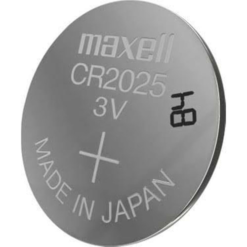 Maxell CR2025 3V Lityum Saat Pili Tekli