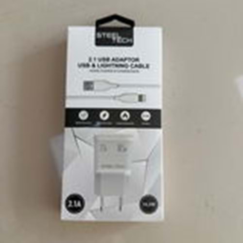 STEELTECH IPHONE ŞARJ ALETİ 2.1 A HRN-05