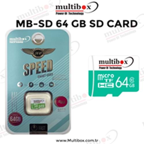 MULTİBOX 64 GB MİCRO SD KART