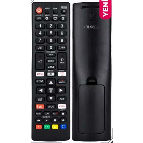 IRL9808 LCD-TV KUMANDA LG 3D