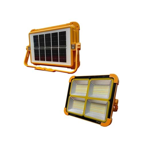 ERKLED ŞARJLI SOLAR PROJEKTÖR