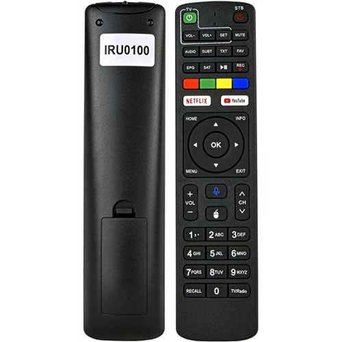 IRU0100 DREAMSTAR ANDROID TV BOX UYDU KUMANDA