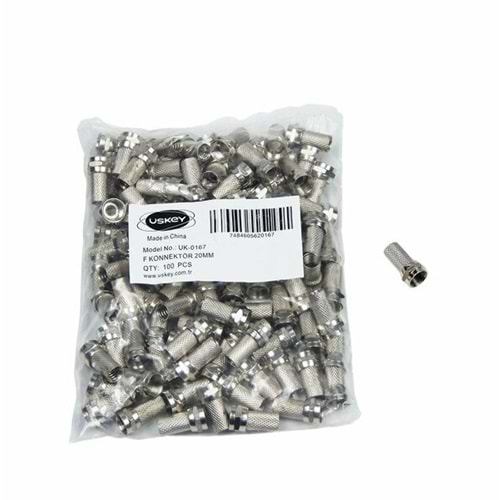 RG6 F KONNEKTÖR 20 MM UK-0167