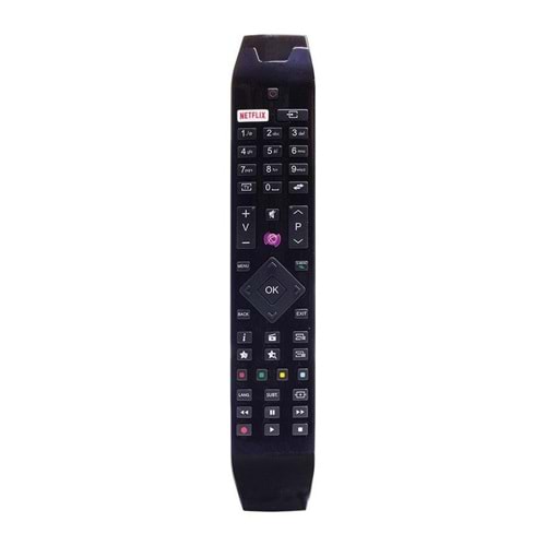 LCD LED KUMANDA VESTEL HITACHI RC 49141 NETFLİX TUŞLU IRL1141
