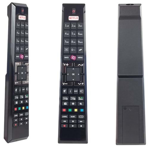 VESTEL-REGAL-SEG NETFLIX TUŞLU BLİSTERLİ LCD LED TV KUMANDA