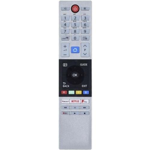 TOSHIBA NETFLIX-YOUTUBE-RAKUTEN TV TUŞLU LCD LED TV KUMANDA Mythe 11672