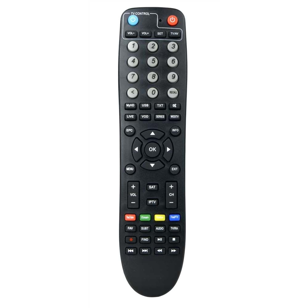 IRU0085 DREAMSTAR ANDROID TV BOX UYDU KUMANDA